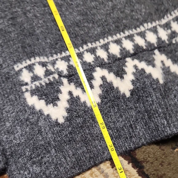 Lucky Brand Charcoal and Ivory Cardigan - Picture 7 of 9